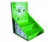 200g Craft Paper Green Cardboard Display Counter For Lubricant Commercial Promotion