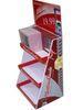 Portable Recycled Pop Corrugated Cardboard Display Custom with strong / sturdy structure