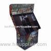 Promotional Cardboard Display Stand with Paper Display Bins and 4C Offset Printing