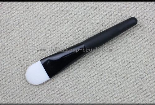 White Nylon Hair Black Handle Makeup Foundation Brush Mask Brush