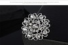 Hearts Flower Alloy Brooches