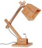 Lightingbird Desk Lighting Home Decorative Wooden Table Lamp