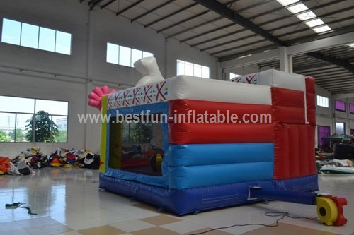 Inflatable sports combo inflatable clown bouncy