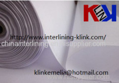 100% cotton knit fusible interlining for collar