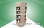 8 - face All - round - show POS Cardboard Display Stands For CD & Books