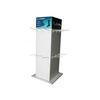 Matte Aqueous Cardboard Floor Spinner Display Racks Excellent Advertisement For New Products