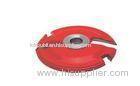Red Double face T.C.T panel raising carbide shaper cutters for groove making