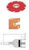 Multi teeth T.C.T adjustable grooving carbide shaper cutters for wood floor making