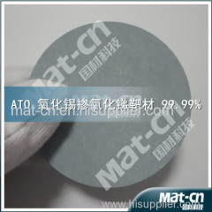 sputtering target Zinc oxide doped antimony oxide 99.99% for coating