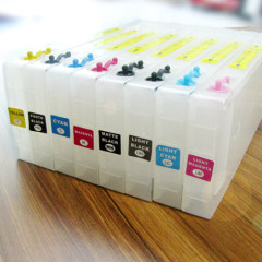 Empty 700ml Inkjet Printer Ink Cartridges For Epson 9700 7700 9710 7710