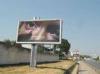 Double Sided Highway Billboards Display With Solar Billboard Lighting