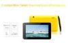 512MB RAM 4GB ROM 7 Inch Touchpad Tablet PC Dual Camera Dual Core yellow Color