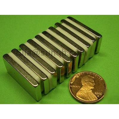 Industry rare earth strong high quality motor block square rectangle magnet magnetic
