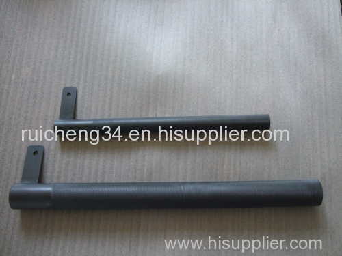 Platinized titanium anode pipe