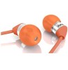 AKG Acoustics K323 Extra-Small In-Ear Headphones with Silicone Fittings Red Orange