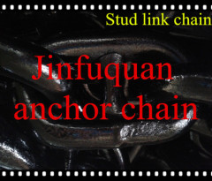 Marine Ship Black Painted Stud Anchor Chain