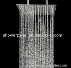 ultra thin stainless steel shower head rainfall shower