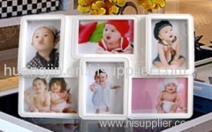 plastic rotating photo frame