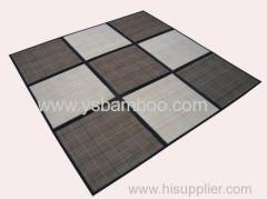 bamboo patchwork carpet (9blocks)