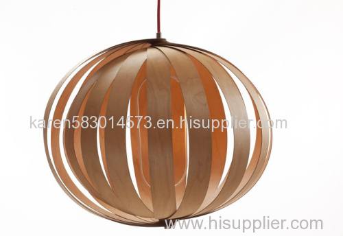 Lightingbird Creative Hanging Customized Wood Pendant Lamp