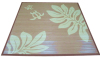 Flower Print Bamboo Carpet