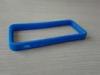 Blue Durable Rubber Iphone5 Silicone Cover With two-tone Bumper