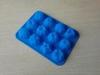 Flexible Non-stick Silicone Cake Mould 12 Holes Heat Resistant Baking Pan