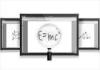 High Resolution 96&quot; Portable IR Interactive Whiteboard Digital For Home With USB