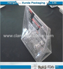 Plastic toy packaging box