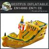 Good quality inflatable pirates slide