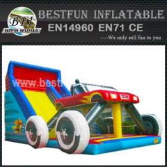 Inflatable Monster Truck Slide