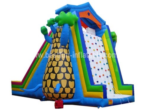 China Manufacturer inflatable climbing wall slide