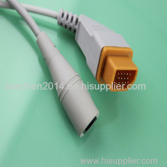 Nihon Kohden IBP cable Abbott transducer adapter IBP cable