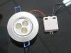 Energy Saving Round 3W Kitchen LED Ceiling Downlights AC 85V - 265V 220 - 280lm