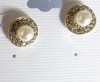 faux pearl alloy stud