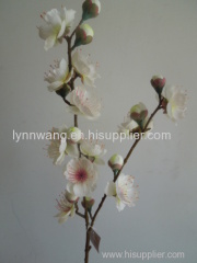 Cheap wholesale hot selling artificia peach blossom flower