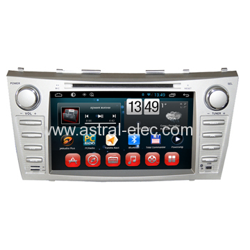China Factory 8 Inch Capacitive Panel In Dash Car DVD Player Android GPS Radio System for Toyota Camry