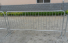 Galvanized crowd control barrier