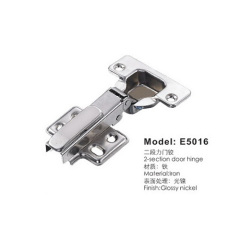 Fixed style soft close hinge