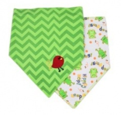 Free shipping Luvable Friends Trangle Trendy baby cotton Bibs