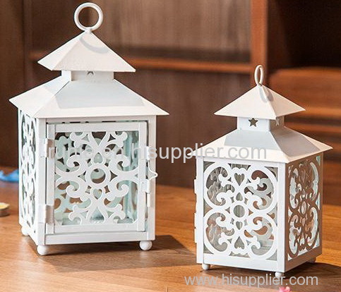 candle holders metal lantern