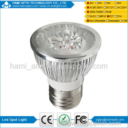 High Power E27 3W LED Spot Light