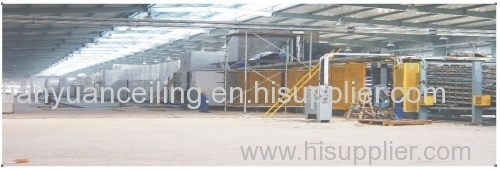 gypsum board production line