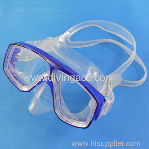 2014 professional scuba silicone full face diving mask