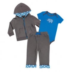 Yoga Sprout Hoodle Bodesuit And Pants Set