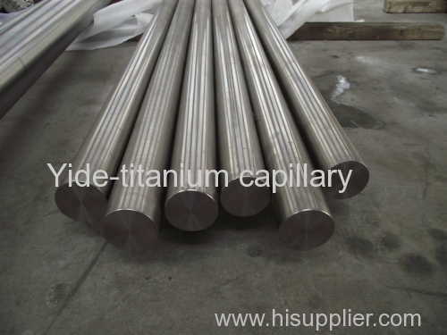 High Purity & High Quality Seamless Titanium Tube / Pipe
