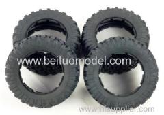 Rubber tyres for 1/5 off road rc truck