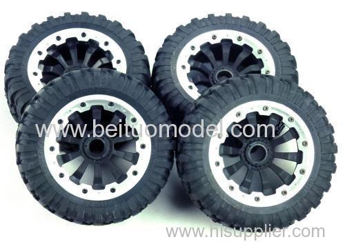 All-terrain tires for 2.4g 29cc rc car