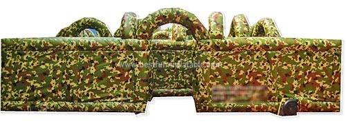 Commercial Military Paintball Inflatable Maze