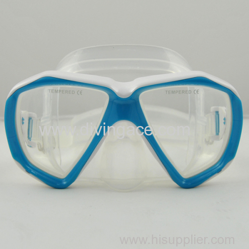 2014 hot sale silicone swimming mask for kids